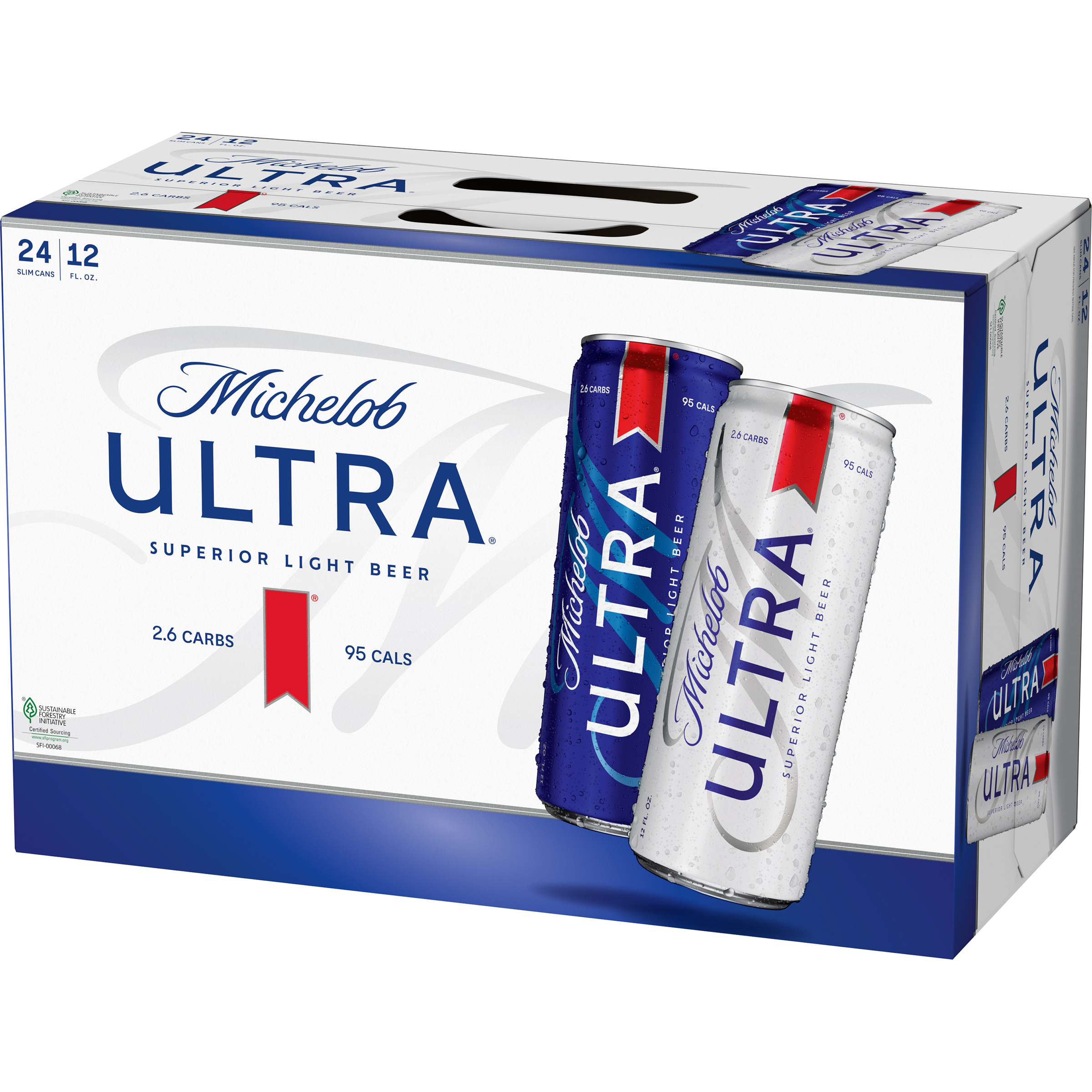 images/beer/DOMESTIC, IMPORTED BEER, OTHERS BEERS/Michelob ULTRA 24pk Cans.jpg